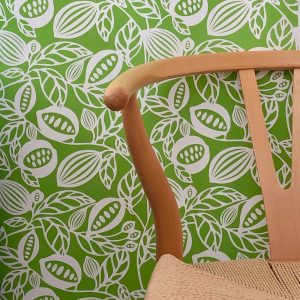 Wild Pods Leaf Wallpaper