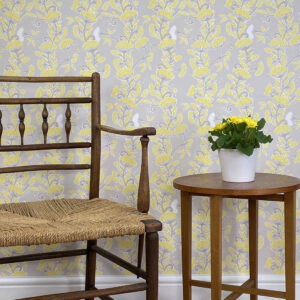 Cowparsley Lemon Wallpaper