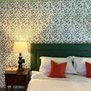 Paisley Fern Linden Wallpaper