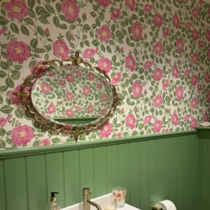 Rose Arbor  Rosy Posy Wallpaper
