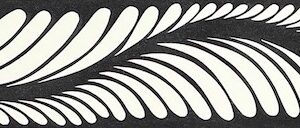 Sway Border/ Charcoal ( sample )