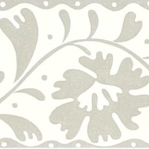 Wild Mallow Border/ Mist( sample )