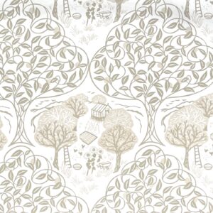 Orchard Parchment Wallpaper