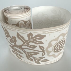 Sunflower Border / Putty ( sample )