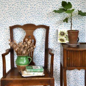 Zephyr Sea Blue Wallpaper