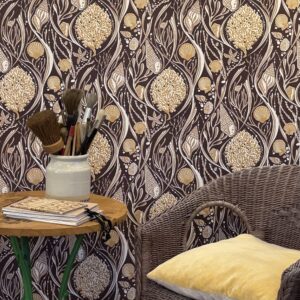 Sealife Espresso Wallpaper